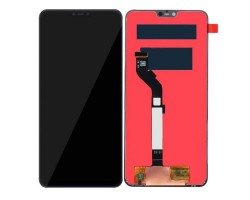 Kijelző érintőpanel Xiaomi Mi 8 Lite (lcd, érintőpanel, átvezető fóliával) fekete